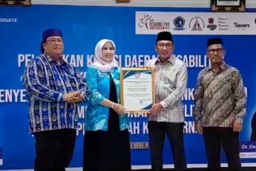 Ternate dipilih sebagai kota API dari Komnas Disabilitas