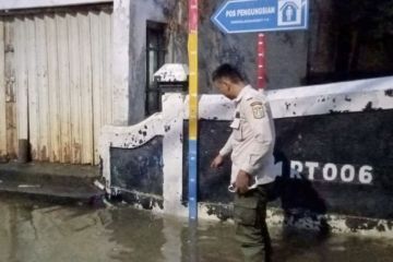 Lima RT dan enam ruas jalan di Jakarta tergenang akibat hujan