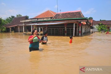 Ratusan rumah di tujuh desa di Grobogan terendam banjir