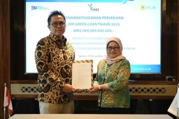 Program transisi energi PLN dapat dukungan "green loan" Rp12 triliun