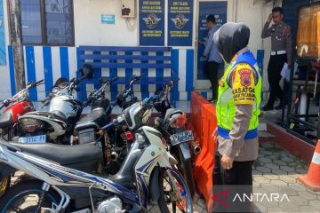 Polres Pekalongan Kota giatkan operasi sepeda motor berknalpot brong 