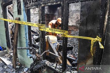 Delapan rumah hangus terbakar di kawasan Taman Sari