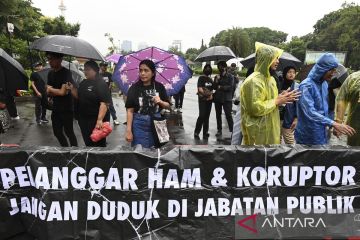Aksi Kamisan ke-800 di Jakarta