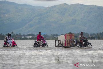 Banjir di Jambi perlahan surut