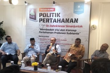 TKN: Buku "Politik Pertahanan" edukasi masyarakat soal visi Prabowo