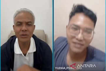 Malam hari kampanye ke-39, Ganjar live TikTok tanya kesehatan mental