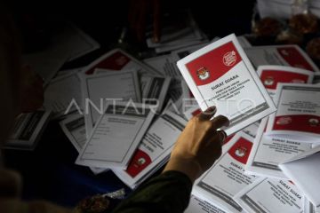 KPU Yogyakarta libatkan 186 pekerja untuk sortir surat suara DPR-DPRD