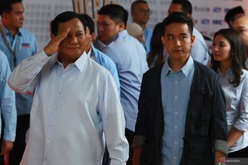 Hari ke-43 kampanye, Prabowo ke Sumatra dan Gibran di Bali