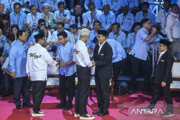 Round up - Kampanye hari ke-40, gelar konsolidasi hingga bersiap debat