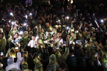 Konser pinggir jalan kian populer di Guizhou, China barat daya