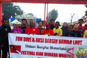 Dispar Biak libatkan komunitas selam promosikan wisata alam laut