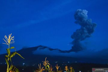 Gunung Marapi kembali erupsi