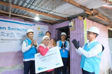 Program Sambung Listrik Gratis PLN telah disalurkan ke 17.098 rumah