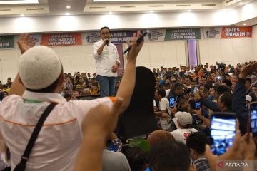 Anies Baswedan kampanye di Kendari