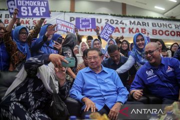 SBY dorong kader Partai Demokrat menangkan Pemilu 2024