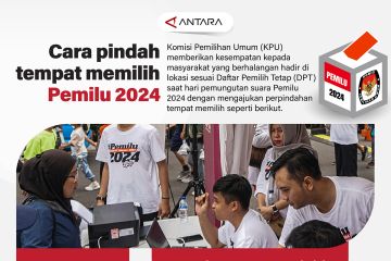 Cara pindah tempat memilih Pemilu 2024