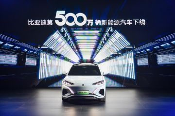 Penjualan-ekspor kendaraan penumpang energi baru China naik pada 2023