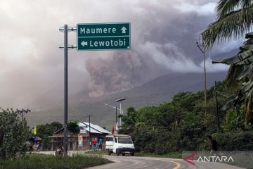 Status Gunung Lewotobi naik menjadi awas