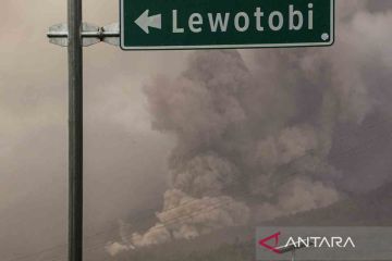 Status Gunung Lewotobi naik jadi awas