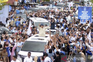 Kampanye Prabowo Subianto di Lampung