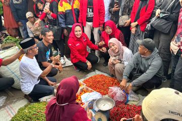 Atikoh Ganjar akan tetap blusukan ke pasar bila jadi Ibu Negara