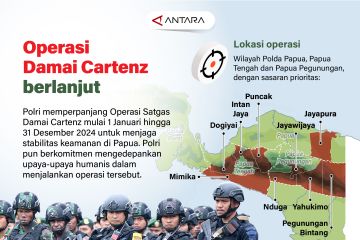 Operasi Damai Cartenz berlanjut