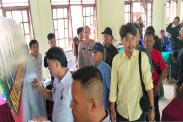 Laskar parpol deklarasi "Kulon Progo Tanpa Knalpot Brong" di kampanye