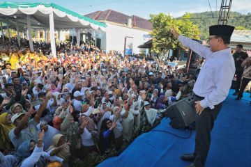 Anies ajak pendukung dan simpatisan kerja keras sebulan ke depan