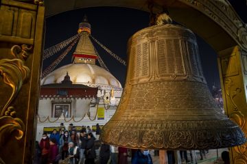 Album Asia: Menilik ritual doa di Kuil Boudhanath di Nepal