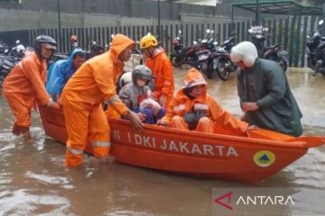 Tiga RT di DKI Jakarta tergenang akibat hujan deras