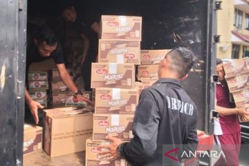 Polda Sumsel kirimkan bantuan pangan untuk korban banjir di Muratara