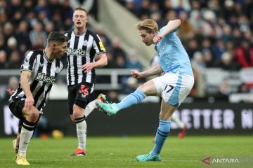 Liga Inggris : City menang dramatis 3-2 atas Newcastle