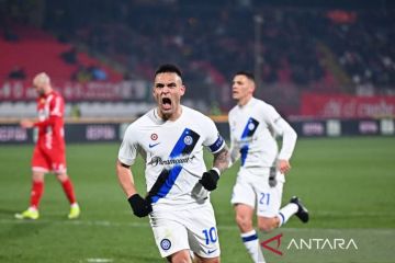 Inter Milan kokoh di puncak klasemen setelah gilas Monza 5-1