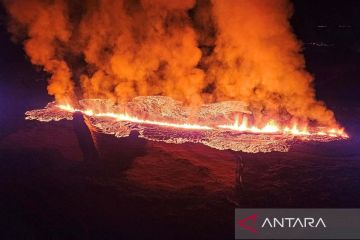 Letusan gunung berapi di Islandia