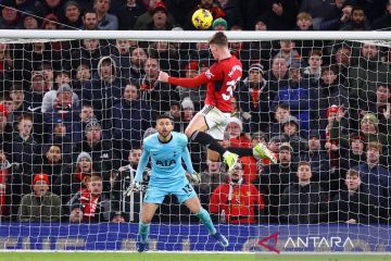 Liga Inggris: Manchester United bermain imbang 2-2 lawan Tottenham Hotspur