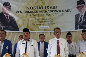 UIN Datokarama-Kanwil Kemenag sinergi sosialisasikan penerimaan Maba