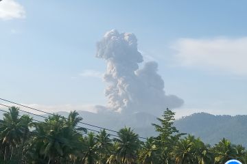 Delapan gunung api mengalami erupsi 66.197 kali sepanjang tahun 2023