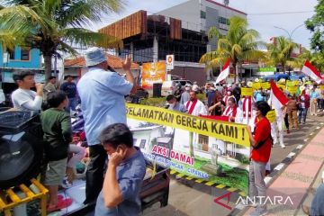 Pemkab Cianjur bersama Forkopimda fasilitasi gereja dengan bank