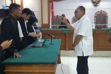 Hakim vonis mantan kepala Kejaksaan Negeri Buleleng 3,5 tahun penjara