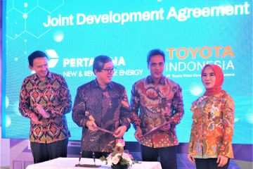 Pertamina gandeng Toyota kembangkan hidrogen untuk transportasi