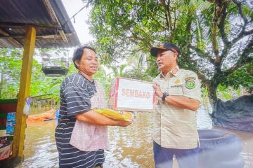 Pemkab Musi Banyuasin tanggap bencana banjir musim hujan