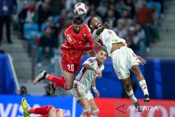 Laga Palestina vs Uni Emirat Arab berakhir imbang 1-1