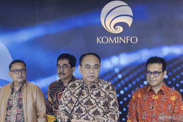 Tetap solid, Menkominfo tegaskan tak ada menteri Jokowi yang mundur