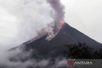 Warga diimbau waspadai awan panas guguran Gunung Karangetang