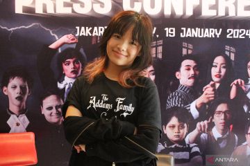 Perkenalkan, inilah Fesya "Wednesday" versi musikal keluarga Addams