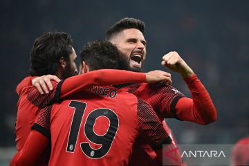 Milan menang 3-2 atas Udinese pada laga yang diwarnai pelecehan rasial