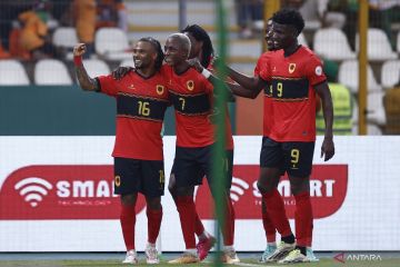 Angola pecundangi Mauritania dengan kemenangan dramatis 3-2