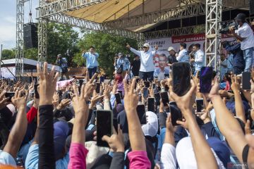 Prabowo berkampanye di Majalengka