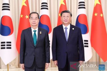 PM Korea Selatan Han Duck-soo positif COVID-19