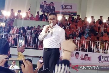 Anies terkesan antusiasme warga saat kampanye akbar di Parung
